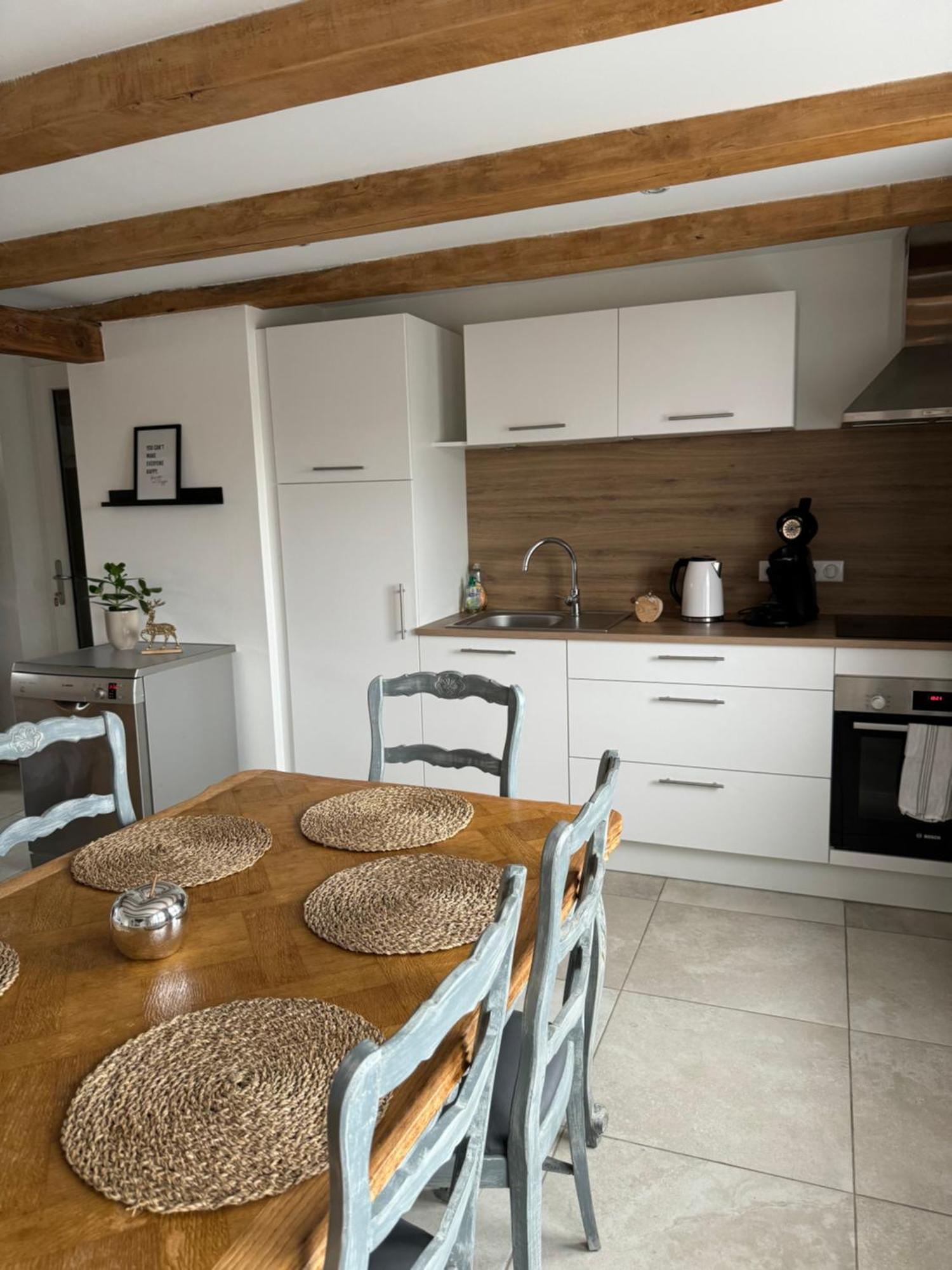 Duplex Au Coeur De L'Alsace Lägenhet Muttersholtz Rum bild